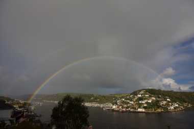 29 October 2021 - 15-59-25
You'll have seen a few double rainbows here on TVFTDO previously. Difficult to resist taking yet another one, when it's as good as this.
------------------------
Double rainbow over Dartmouth, Devon